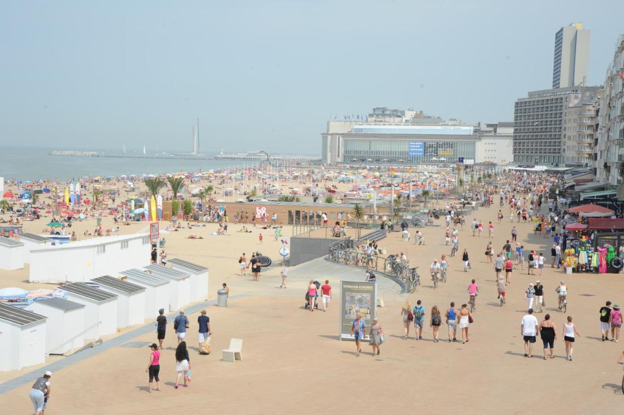 Studio Direct Aan Het Hoofdstrand Van Oostende - Naast Casino Daire Dış mekan fotoğraf